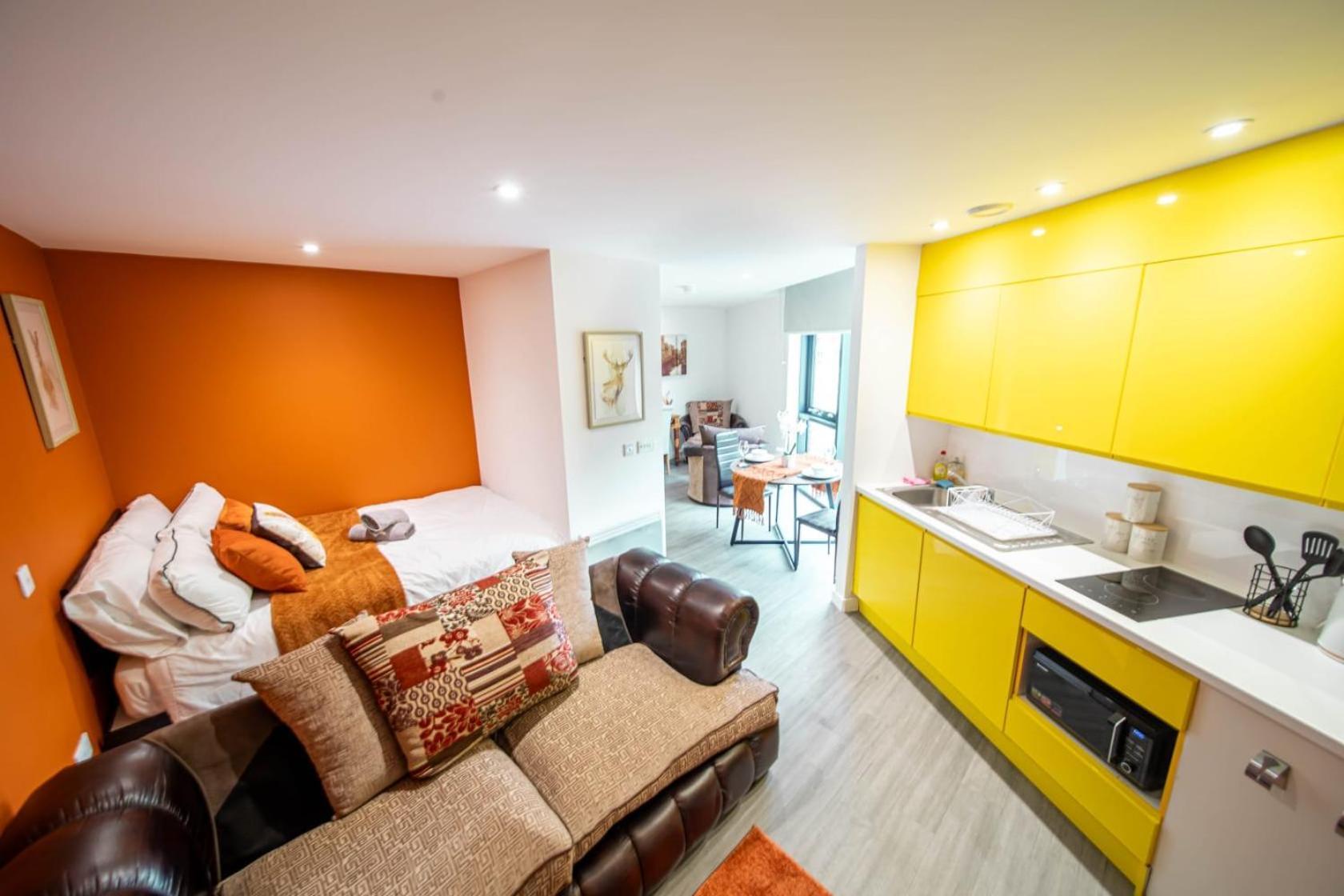 Corner Studio Apartment In Sheffield Zewnętrze zdjęcie