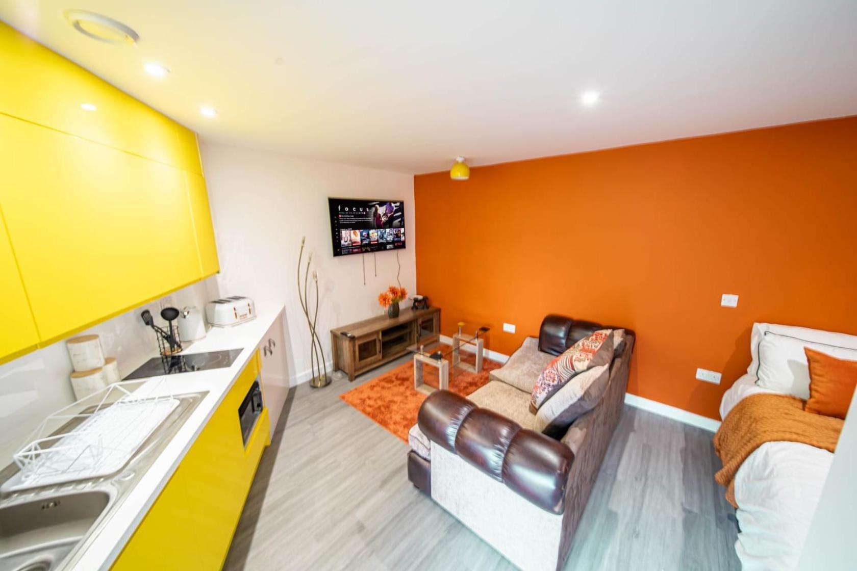 Corner Studio Apartment In Sheffield Zewnętrze zdjęcie